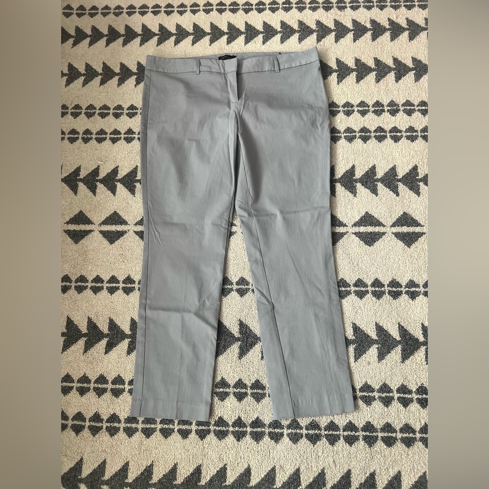Dalia grey stretchy dress pants‎ in straight leg